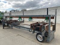 KLEMENS BAURLE 3 PHASE SINGLE AXLE TOWABLE 4 BLADE CROSSCUT SAW - 2