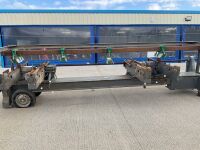 KLEMENS BAURLE 3 PHASE SINGLE AXLE TOWABLE 4 BLADE CROSSCUT SAW - 5