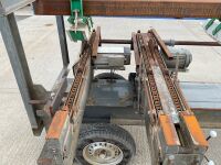 KLEMENS BAURLE 3 PHASE SINGLE AXLE TOWABLE 4 BLADE CROSSCUT SAW - 6