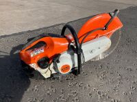 STIHL TS420 PETROL CONCRETE SAW C/W DIAMOND BLADE - 3