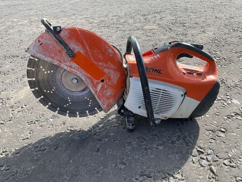 STIHL TS420 PETROL CONCRETE SAW C/W DIAMOND BLADE