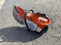 STIHL TS420 PETROL CONCRETE SAW C/W DIAMOND BLADE - 2