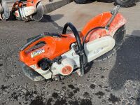 STIHL TS420 PETROL CONCRETE SAW C/W DIAMOND BLADE - 3