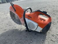 STIHL TS420 PETROL CONCRETE SAW C/W DIAMOND BLADE - 2