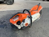 STIHL TS420 PETROL CONCRETE SAW C/W DIAMOND BLADE - 3
