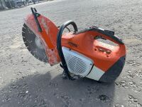 STIHL TS420 PETROL CONCRETE SAW C/W DIAMOND BLADE - 2