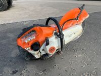 STIHL TS420 PETROL CONCRETE SAW C/W DIAMOND BLADE - 3