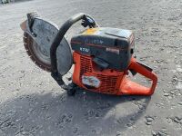 HUSQVARNA K770 PETROL CONCRETE SAW C/W DIAMOND BLADE - 2