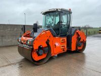 HAMM HD+110i DOUBLE DRUM RIDE ON CABBED ROLLER