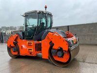 HAMM HD+110i DOUBLE DRUM RIDE ON CABBED ROLLER - 3