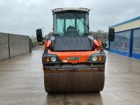 HAMM HD+110i DOUBLE DRUM RIDE ON CABBED ROLLER - 8