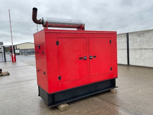 DALE MF138 127.5KVA SUPER SILENT 3 PHASE DIESEL GENERATOR