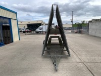 APPROX. 14ft x 8ft SINGLE AXLE MOBILE ADVERTISING TRAILER - 2