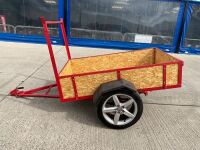 UNUSED 6x4 SINGLE AXLE CAR TRAILER - 4