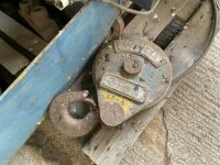 APPROX. 2 TON 3 PHASE OVER HEAD CRANE HOIST TROLLEY - 6