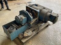 APPROX. 2 TON 3 PHASE OVER HEAD CRANE HOIST TROLLEY - 7