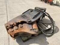 MUSTANG RH12 HYDRAULIC ROTATION SHEAR TO SUIT 18-25 TON EXCAVATOR - 6