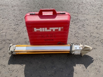 HILTI PR50 ROTATING LASER LEVEL & TRIPOD