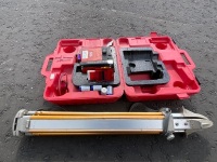 HILTI PR50 ROTATING LASER LEVEL & TRIPOD - 2
