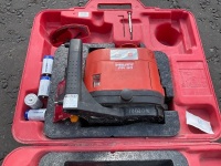 HILTI PR50 ROTATING LASER LEVEL & TRIPOD - 3
