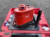 HILTI PR50 ROTATING LASER LEVEL & TRIPOD - 6
