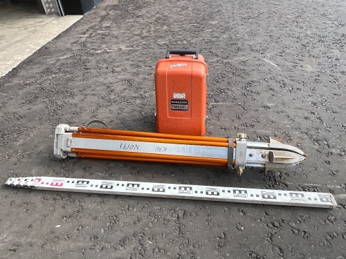 SOKKISHA TM20ES THEODOLITE&nbsp;& TRIPODMeasuring staff