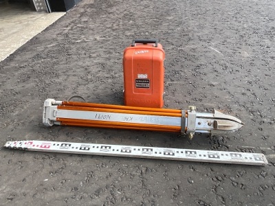 SOKKISHA TM20ES THEODOLITE&nbsp;& TRIPODMeasuring staff