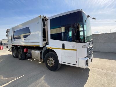 MERCEDES ECONIC 2630 6x4 26 TON AUTOMATIC REFUSE COLLECTION TRUCK ON AIR