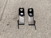 2No. UNUSED PIN & CONE BRACKETS - 2