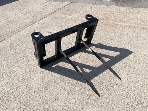 UNUSED BALE SPIKE C/W PIN & CONE BRACKETS&nbsp;