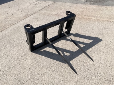 UNUSED BALE SPIKE C/W PIN & CONE BRACKETS&nbsp;
