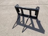 UNUSED BALE SPIKE C/W PIN & CONE BRACKETS&nbsp; - 6