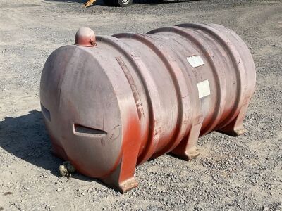 APPROX. 300 GALLON PLASTIC OIL TANK