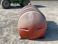 APPROX. 300 GALLON PLASTIC OIL TANK - 4