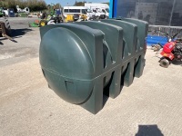APPROX. 600 GALLON PLASTIC OIL TANK - 6