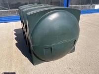 APPROX. 600 GALLON PLASTIC OIL TANK - 8