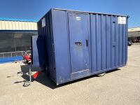 APPROX 12ft x 7ft BOSS CABINS SINGLE AXLE ANTI VANDAL WELFARE UNIT &nbsp; - 3