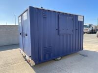 APPROX 12ft x 7ft BOSS CABINS SINGLE AXLE ANTI VANDAL WELFARE UNIT &nbsp; - 7