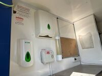 APPROX 12ft x 7ft BOSS CABINS SINGLE AXLE ANTI VANDAL WELFARE UNIT &nbsp; - 24