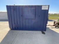 APPROX 12ft x 7ft BOSS CABINS SINGLE AXLE ANTI VANDAL WELFARE UNIT &nbsp; - 36