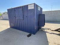 APPROX 12ft x 7ft BOSS CABINS SINGLE AXLE ANTI VANDAL WELFARE UNIT &nbsp; - 37