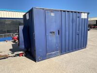 APPROX 12ft x 7ft BOSS CABINS SINGLE AXLE ANTI VANDAL WELFARE UNIT &nbsp; - 38