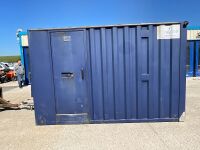 APPROX 12ft x 7ft BOSS CABINS SINGLE AXLE ANTI VANDAL WELFARE UNIT &nbsp; - 39