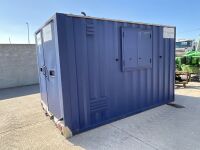 APPROX 12ft x 7ft BOSS CABINS SINGLE AXLE ANTI VANDAL WELFARE UNIT &nbsp; - 42