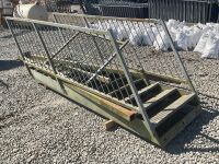 10 TREAD METAL STAIRCASE & LANDING