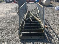 10 TREAD METAL STAIRCASE & LANDING - 2