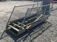 10 TREAD METAL STAIRCASE & LANDING - 3