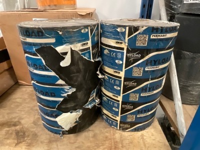 2No. UNUSED ROLLS OF HIGH PERFORMANCE DPC 300mm x 20m