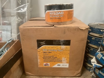 APPROX. 12No. UNUSED DPC JOINTING TAPE