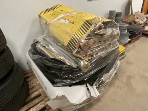 PALLET OF UNUSED PIPE INSULATION